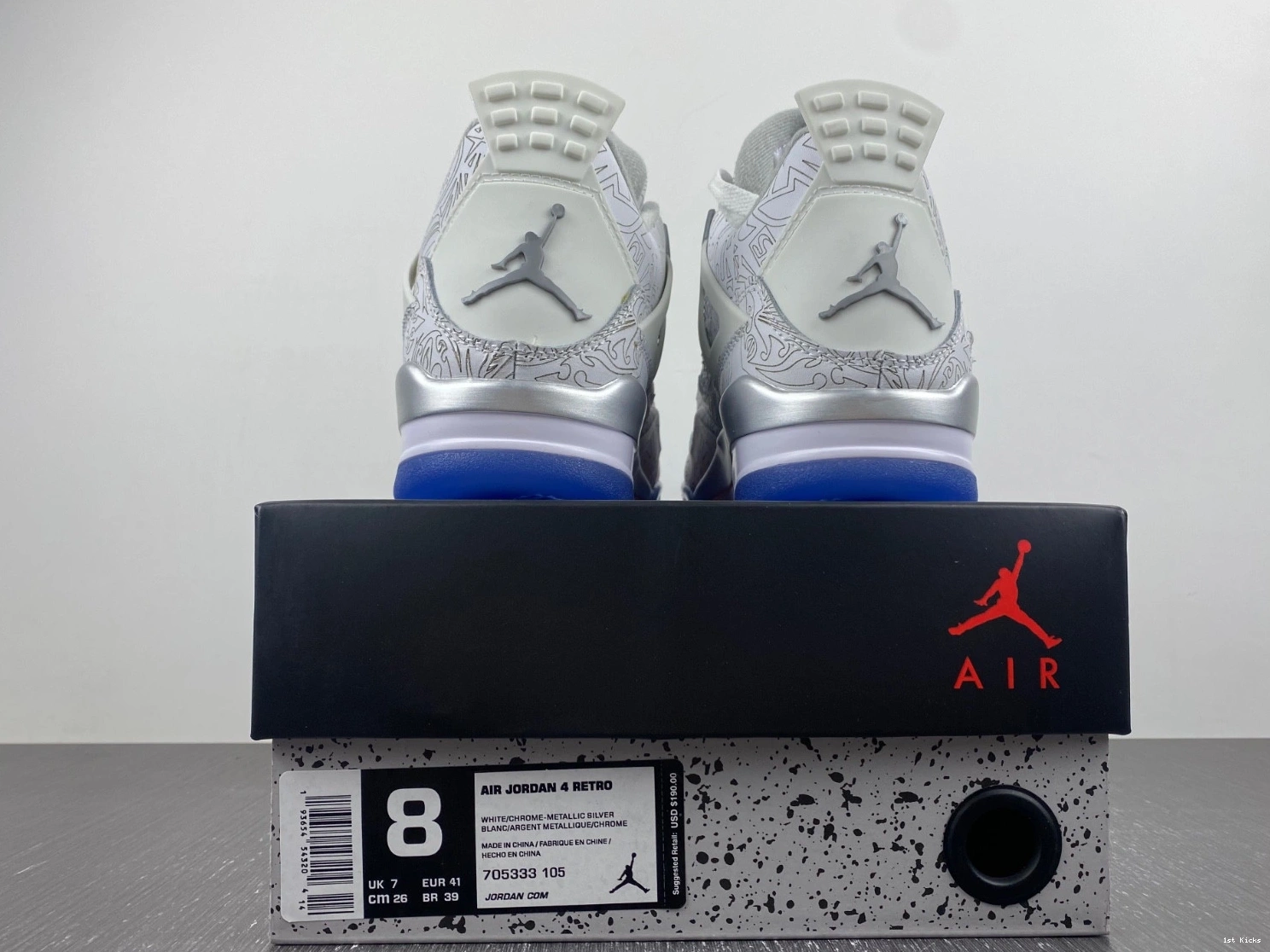 - 4 Retro 705333-105 Anniversary Jordan Laser 30th 0126